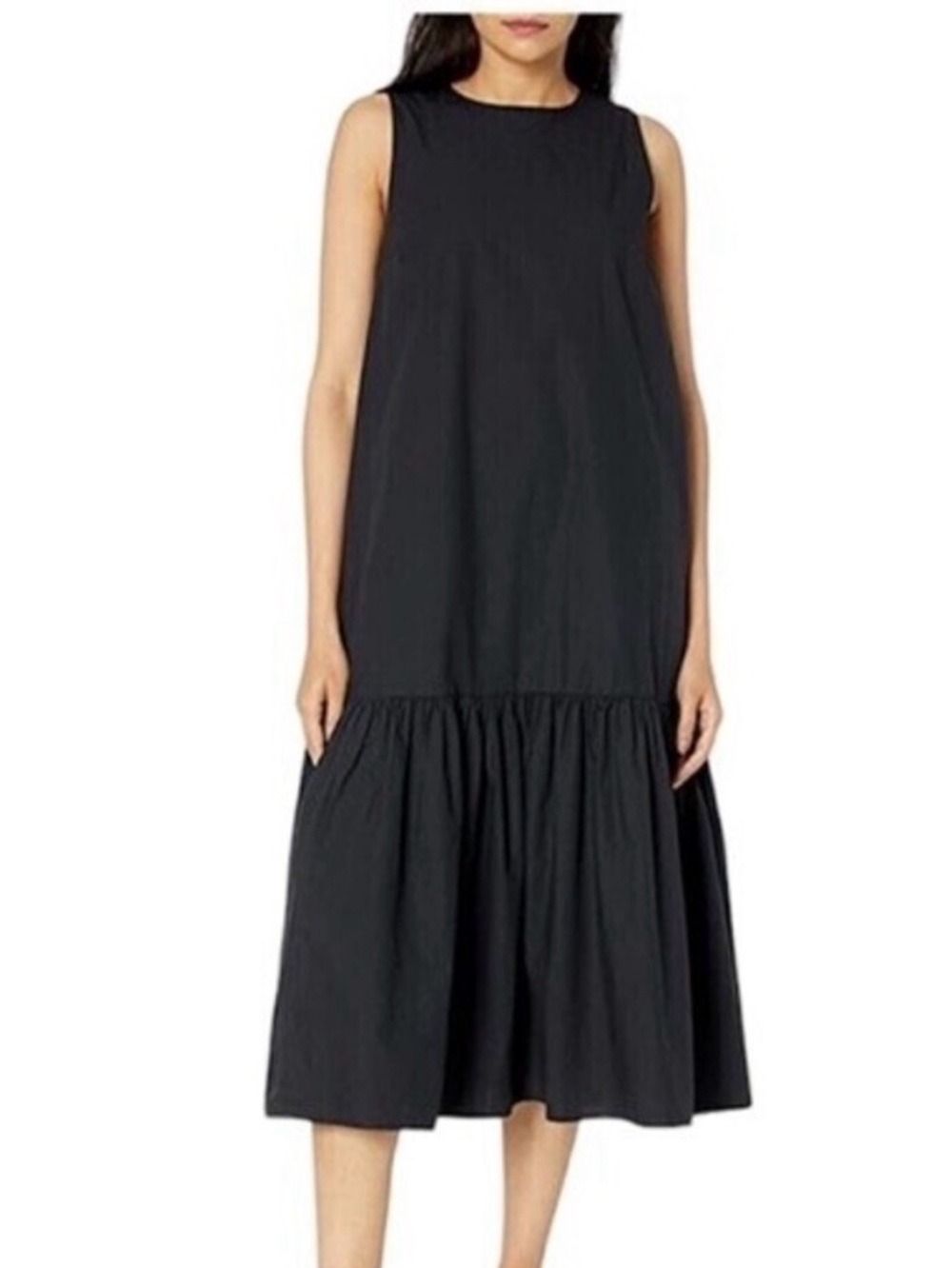 THE DROP llana black dress